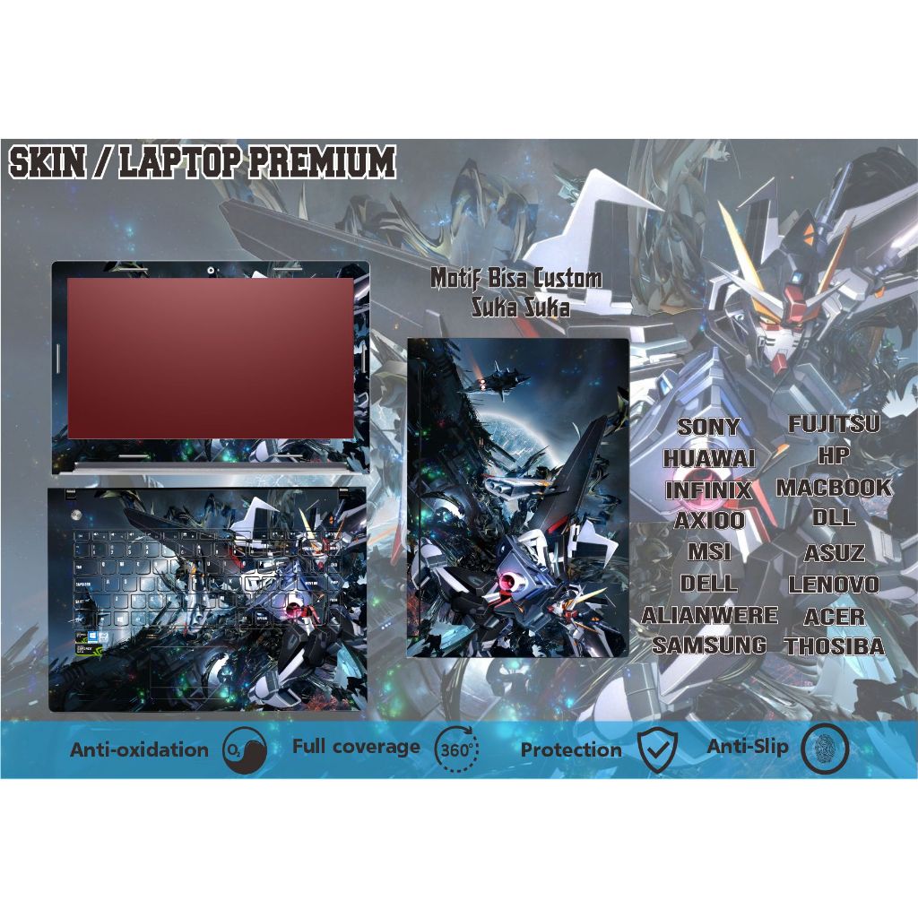 Jual Garskin / Sticker all laptop Fullbody KAsus,Lenovo,Dell,Axio,Sony ...