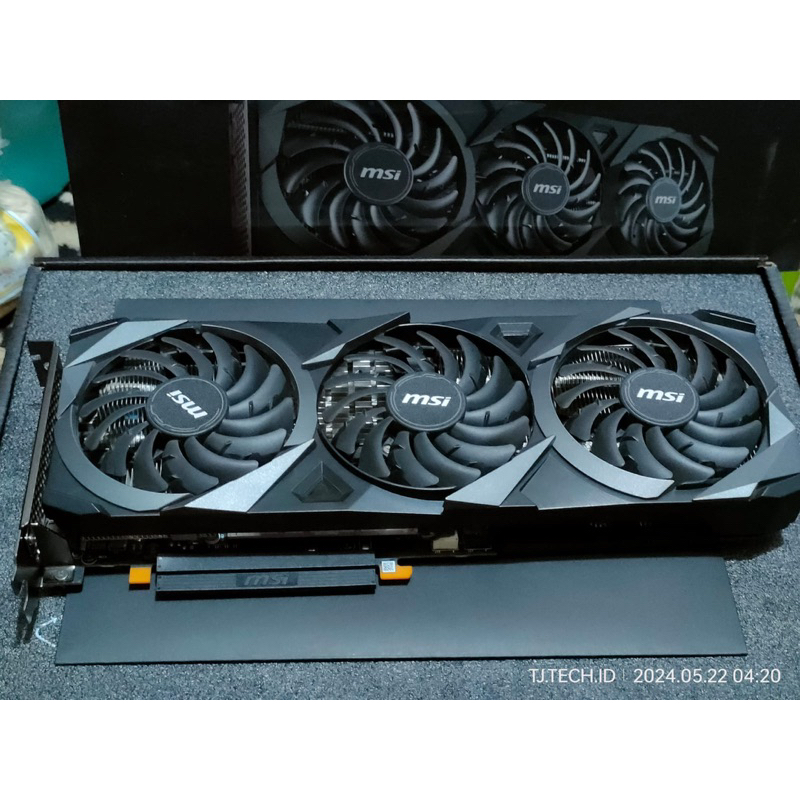 Jual MSI VENTUS 3X RTX 3060TI 8GB LIKE NEW FULLSET 3 FAN | Shopee Indonesia