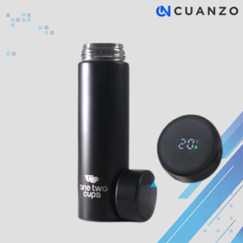 Jual Botol Minum Termos Suhu LCD Display Smart Mug 500ml / Botol Termos ...