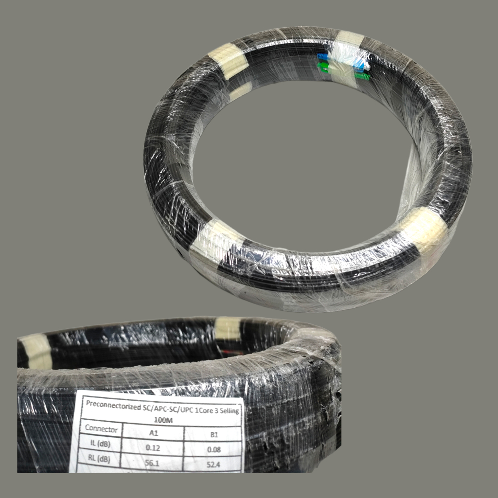 Jual kabel precon 1 core 3 selling 150m sc upc - sc apc / dropcore 1 ...