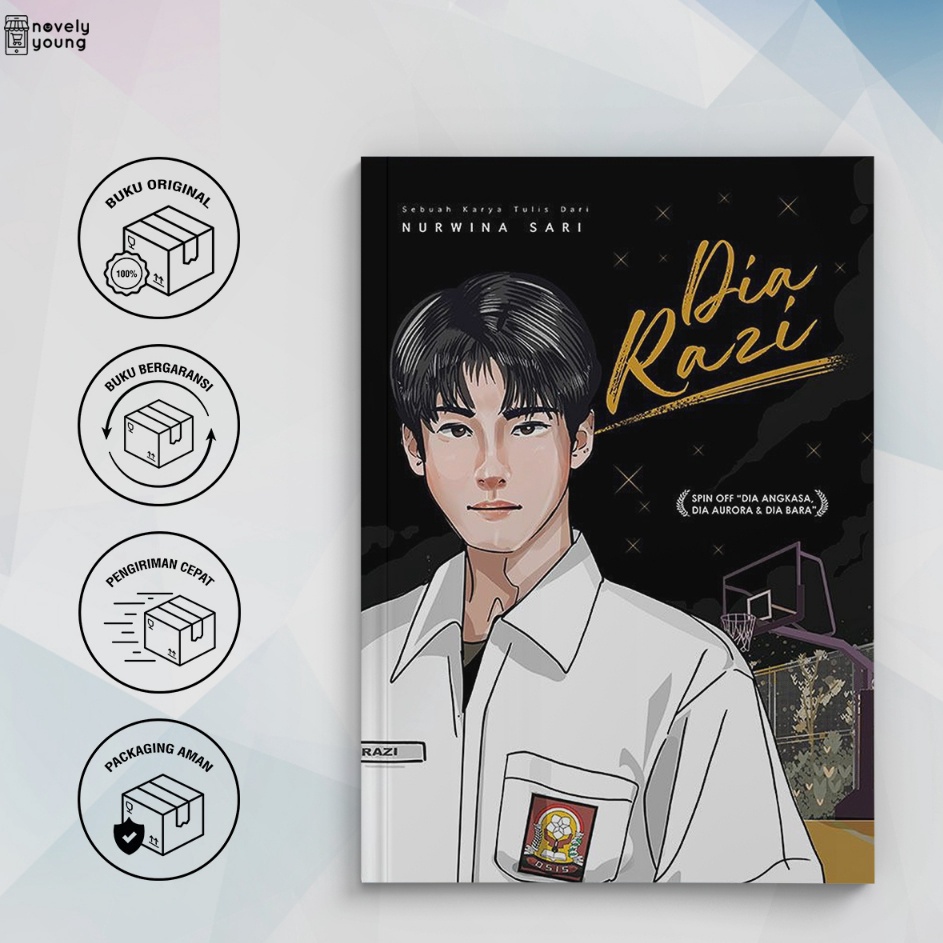 Jual Baru Kejutan Novel Dia Razi Nurwina Sari Romancious Gratis Biaya ...