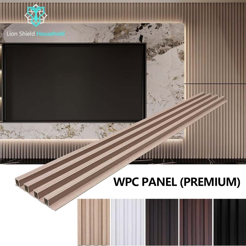 Jual Wood WPC Wall panel 2.9Meter*16Cm Dekorasi Dinding Anti Rayap Dan ...