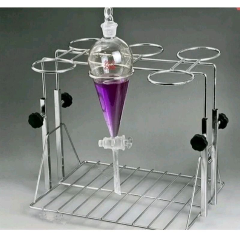 Jual Rack separating funnel/separating stand/Rak corong pisah | Shopee ...