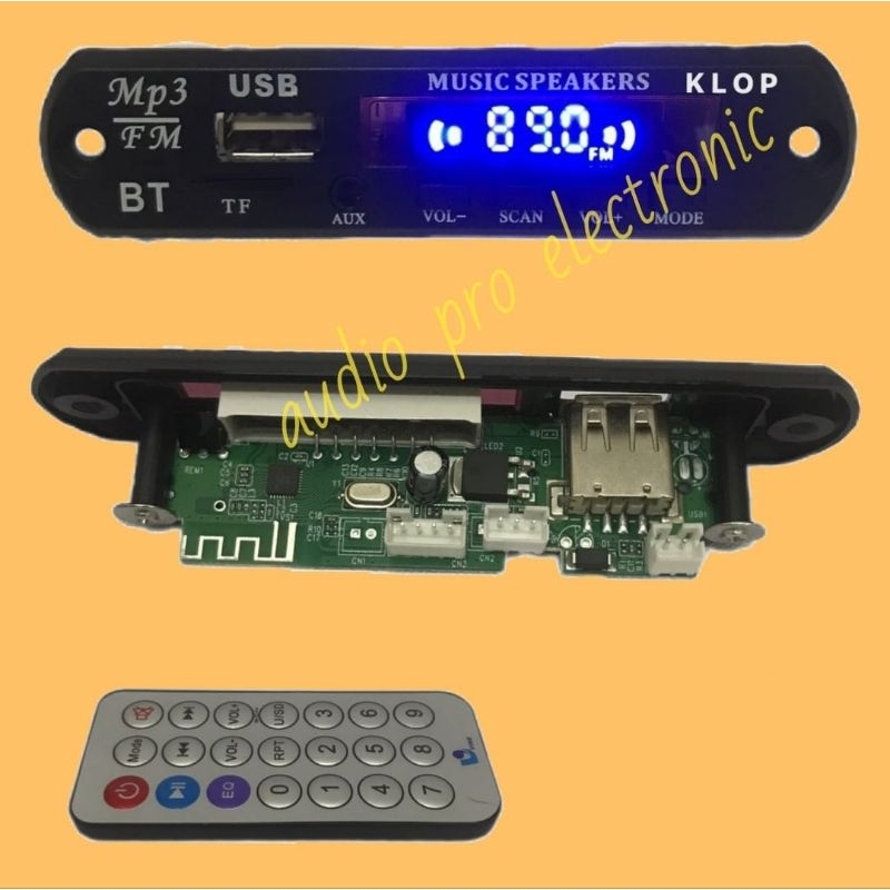 Jual MODUL KIT USB MP3 + BLUETOOTH FM VTF108BT VIRE/KLOP | Shopee Indonesia