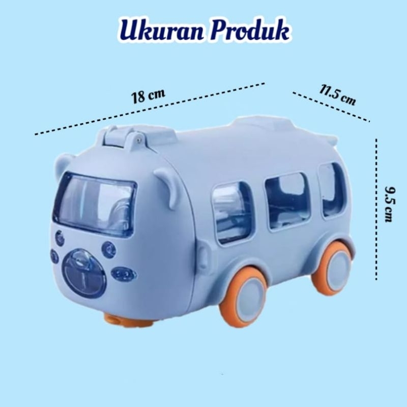 Jual Ay00! Botol Air Minum Bentuk Bus Botol Anak Viral Botol Bus Mainan ...