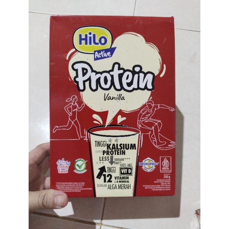 Jual 500gr HiLo Active Protein rasa Coklat Vanila | Shopee Indonesia