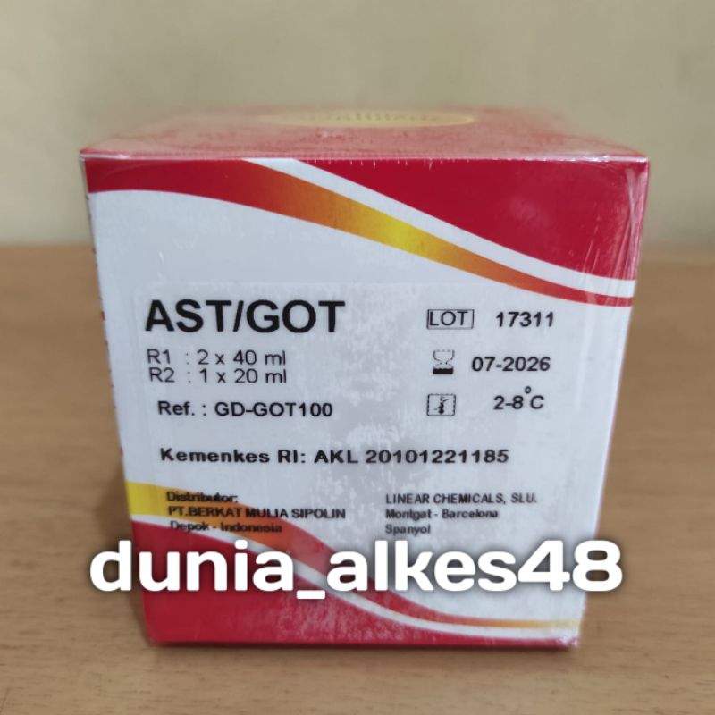 Jual Reagen AST/GOT - SGOT 2x50 ml Glory Diagnostics | Shopee Indonesia