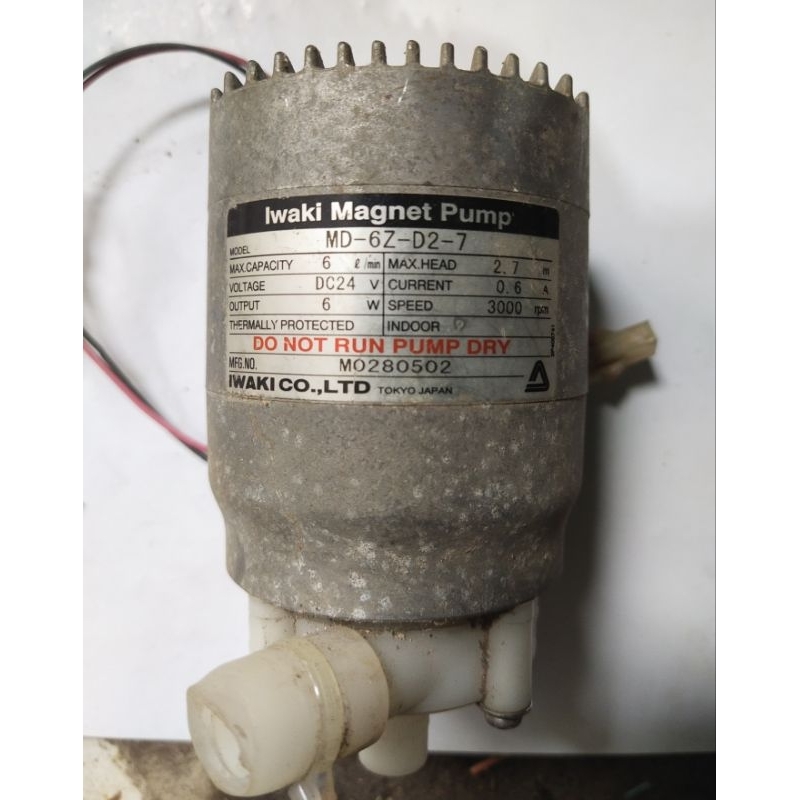 Pompa Magnetica IWAKI MD-6L 115V 2,3 GPM 3100RPM - Modello M0261851