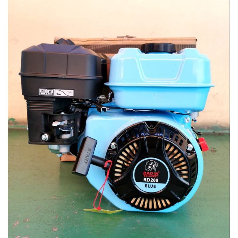 Jual RADIN RD200 MESIN BENSIN GASOLINE ENGINE / MESIN DIESEL ENGINE 6 ...