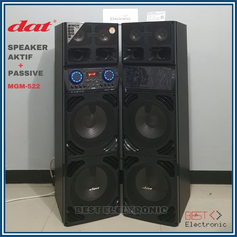 Jual Speaker Aktif Dat Mgm Mgm Mgm Bluetooth Inch Double