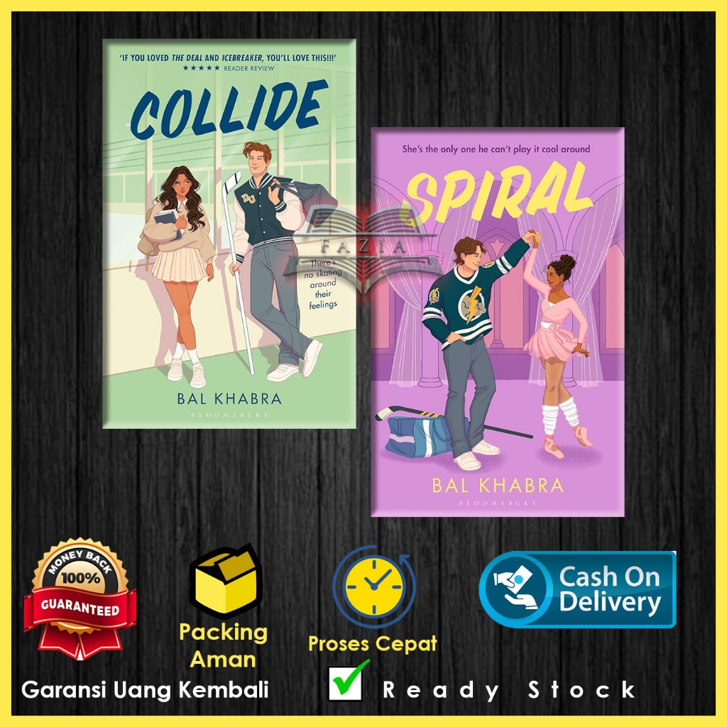 Jual Off The Ice (2 Book Series) Collide | Spiral By Bal Khabra ...