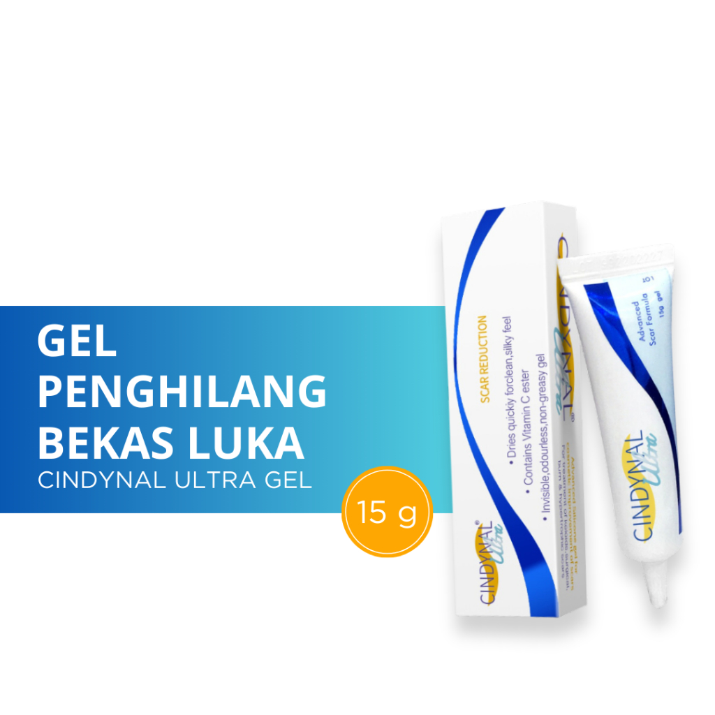 Jual Cindynal Ultra Gel Gr Krim Penghilang Bekas Luka Bakar Lama Dan Dermatitis Obat Asli