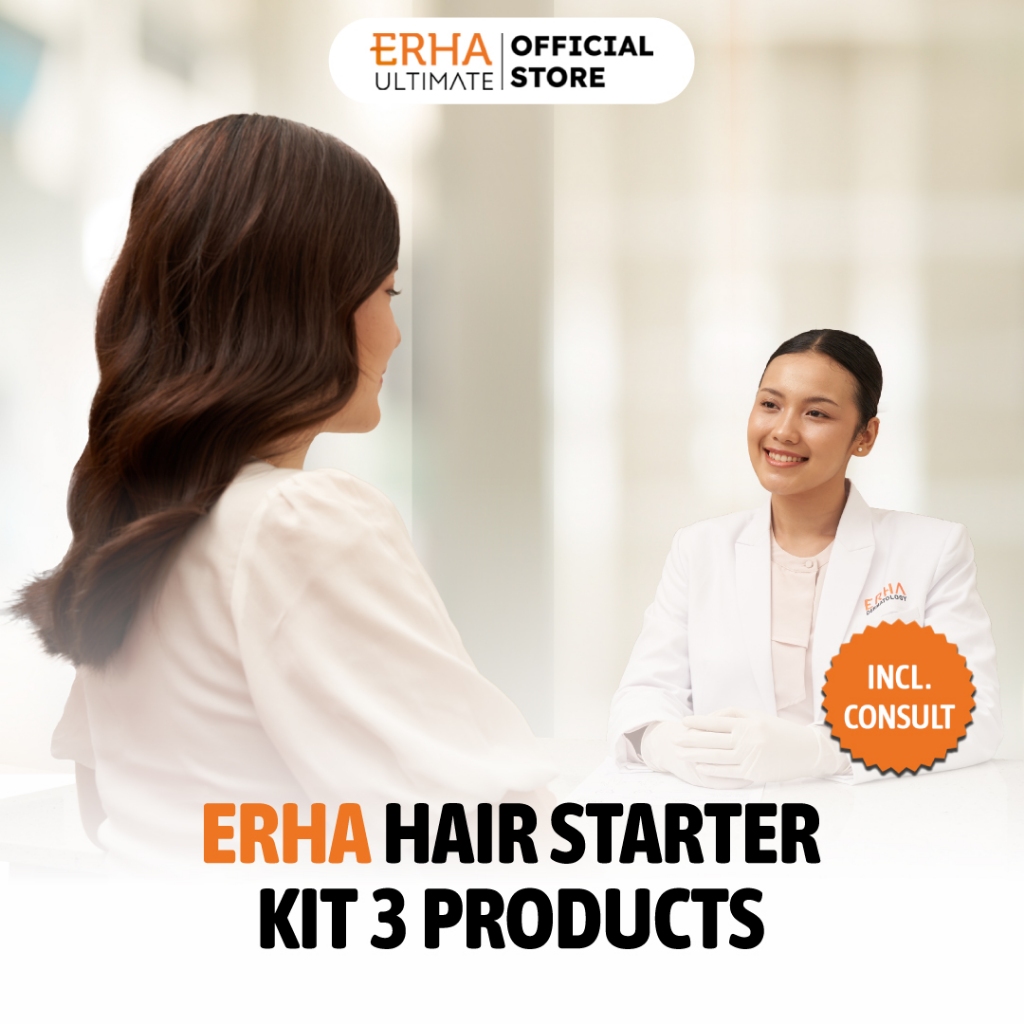 Jual ERHA Hair Starter Kit 3 Products | Shopee Indonesia