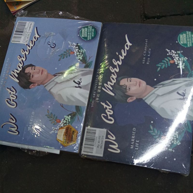 Jual buku paket 2 buku novel roman fantasi we got married jilid 1dan 2 ...