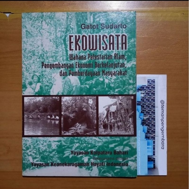 Jual Buku EKOWISATA Wahana Pelestarian Alam, Pengembangan Ekonomi ...