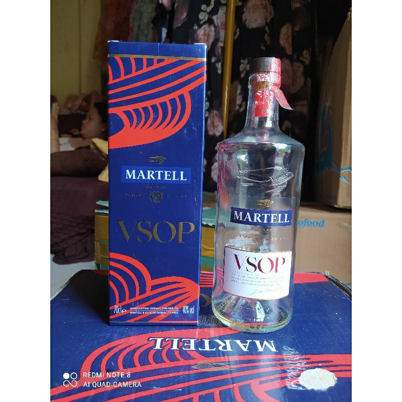 Jual BOTOL + BOX MINUMAN IMPORT MARTELL GLEN FIDDICH | Shopee Indonesia