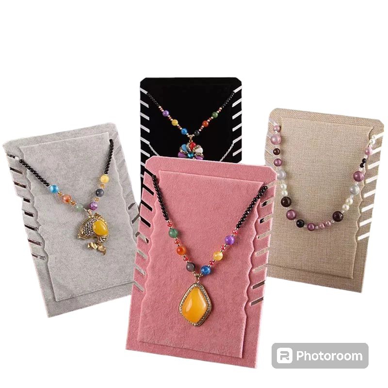 Jual Display Perhiasan Kalung Dudukan Liontin Panjang Rak Rantai
