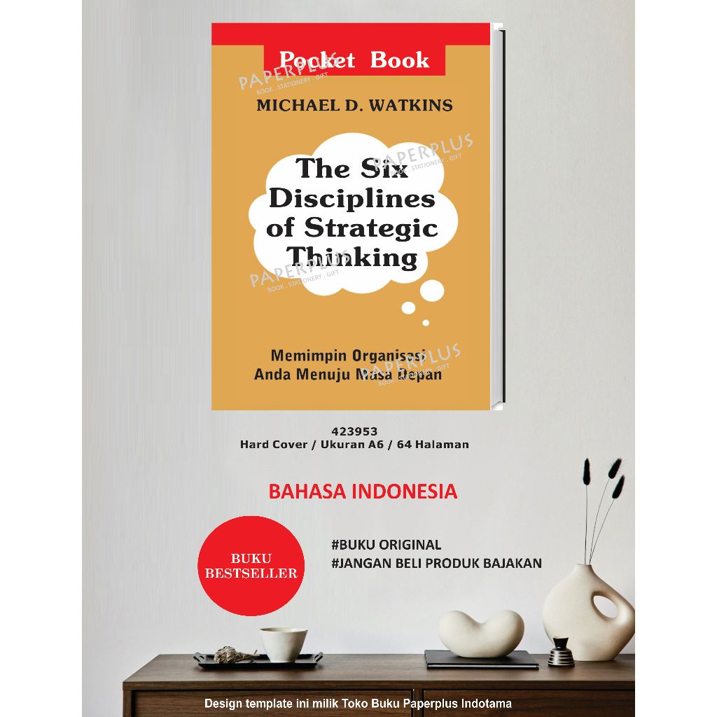 Jual The Six Disciplines of Strategic Thinking by Michael D. Watkins ...