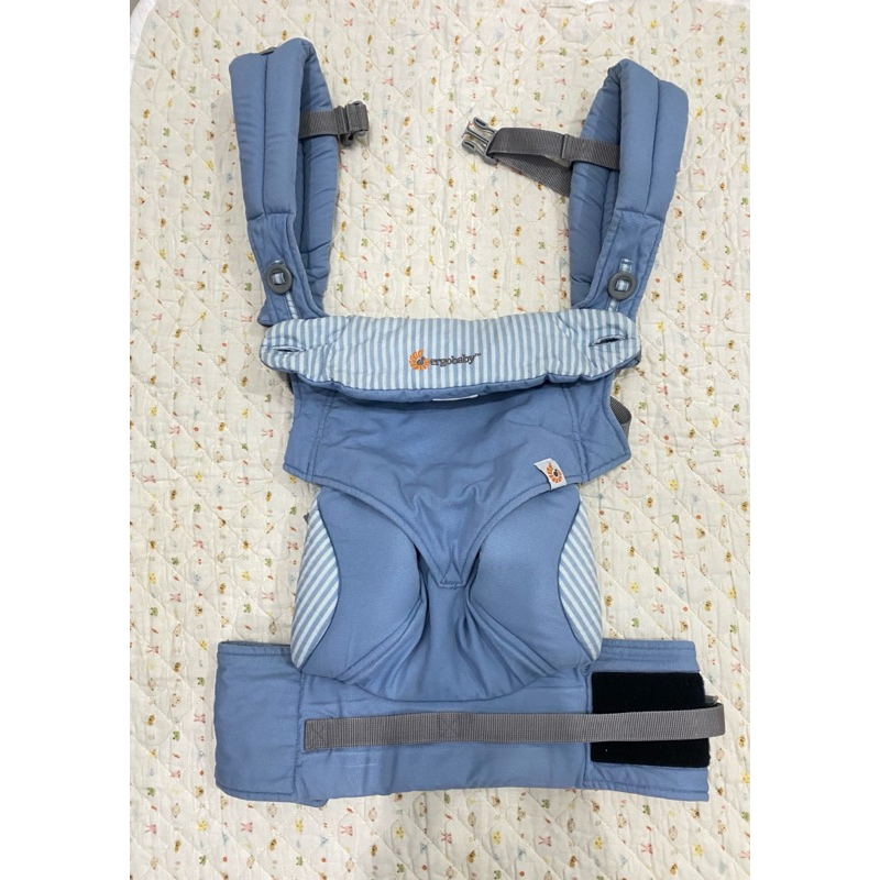 Jual Gendongan Ergobaby 360 Azure Blue FFO 4 Posisi Menggendong Shopee Indonesia