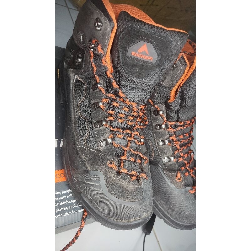 Jual Eiger Pollock 2.0 Black (size 44) | Shopee Indonesia