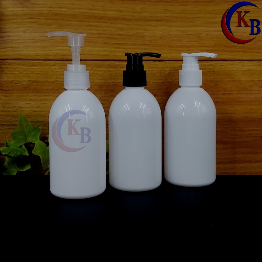 Jual BOTOL PUMP LOTION 250 ML NECK 24 / BOTOL PLASTIK PET HS WHITE ...