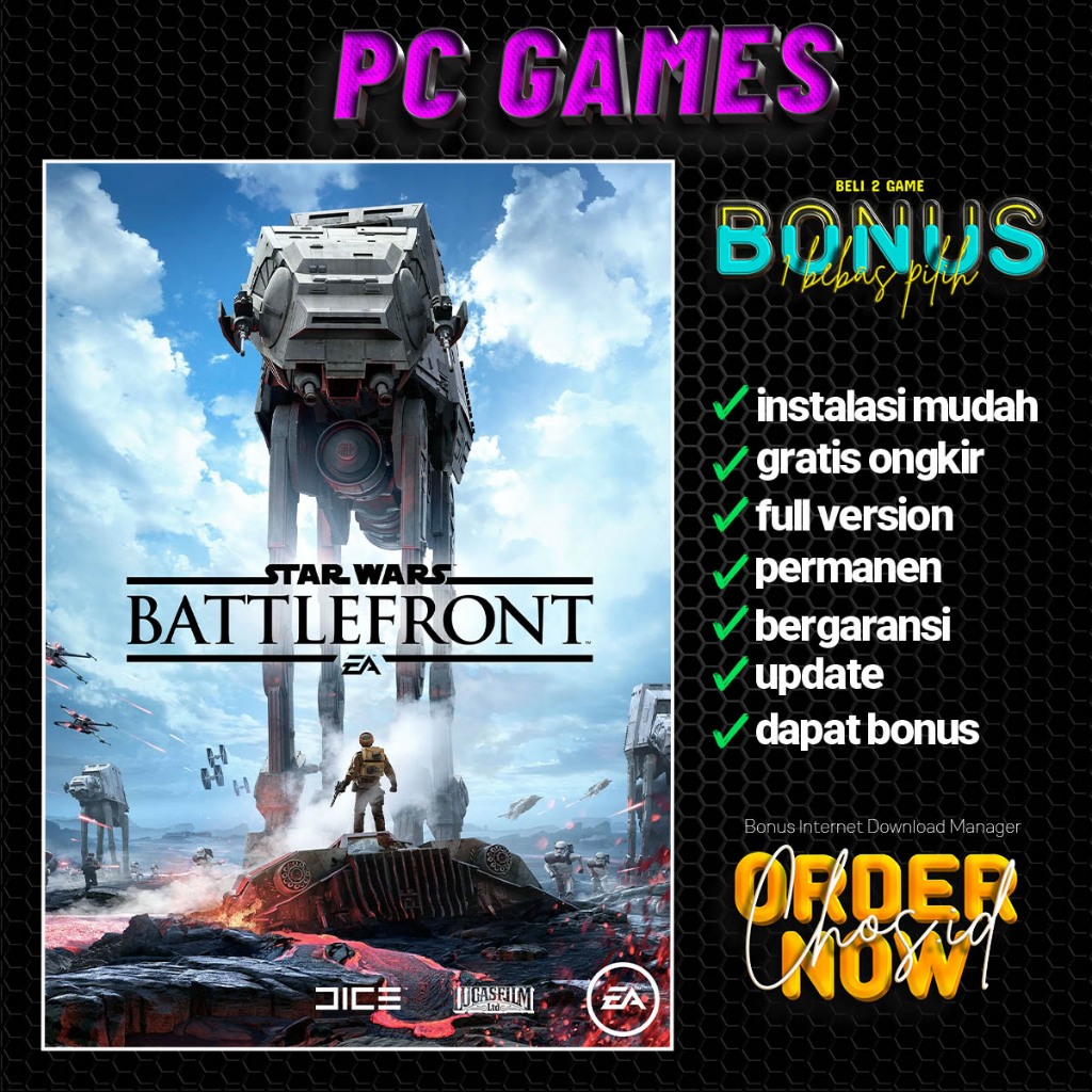 Jual STAR WARS Battlefront Ultimate Edition | Game PC - Laptop | Shopee ...