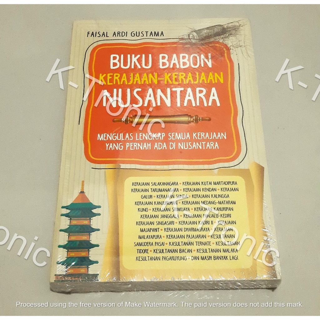 Jual BUKU BACAAN SEJARAH - BUKU BABON KERAJAAN-KERAJAAN NUSANTARA ...