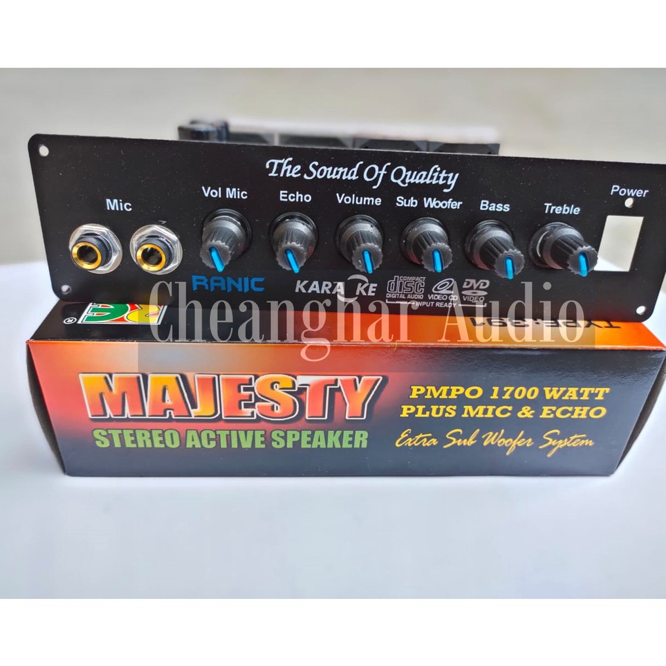 Jual Jual Kit Power Amplifier Speaker Aktif Stereo Karaoke Plus Echo