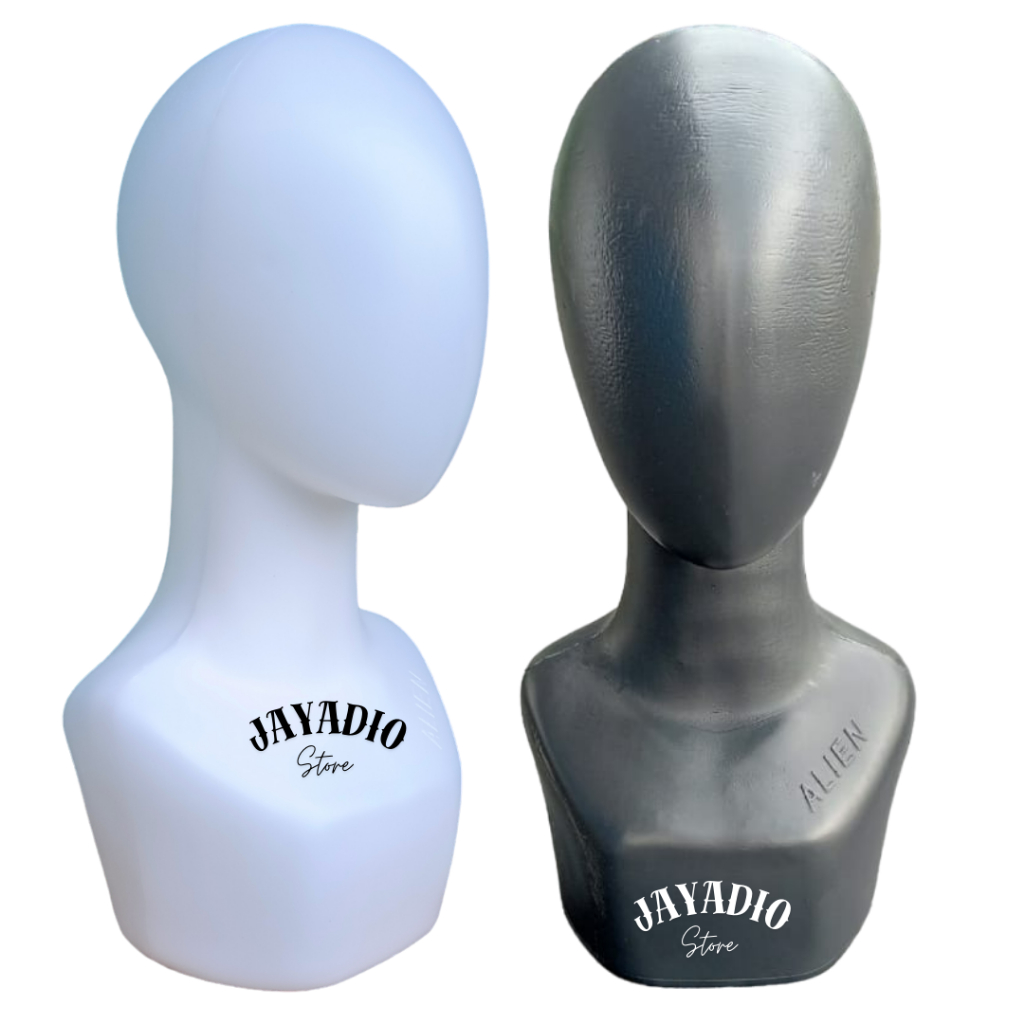 Jual PATUNG MANEKIN KEPALA DEWASA CEWEK ALIEN POLOS Shopee Indonesia
