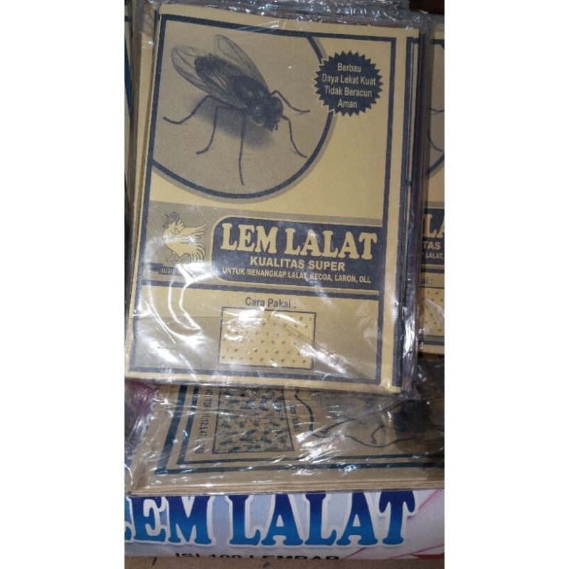 Jual Lem Lalat Perangkap Lalat Kertas Lem Lalat Serangga Shopee