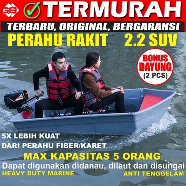 Jual Perahu Rakit Folding Boat 3.8 Meter | Shopee Indonesia