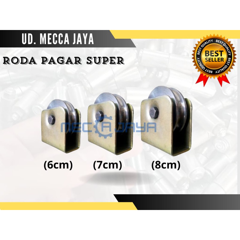 Jual Roda Super Ukuran 678cm Roda Besi Roda Pintu Pagar Pagar Besi Roda Besi Super 2948