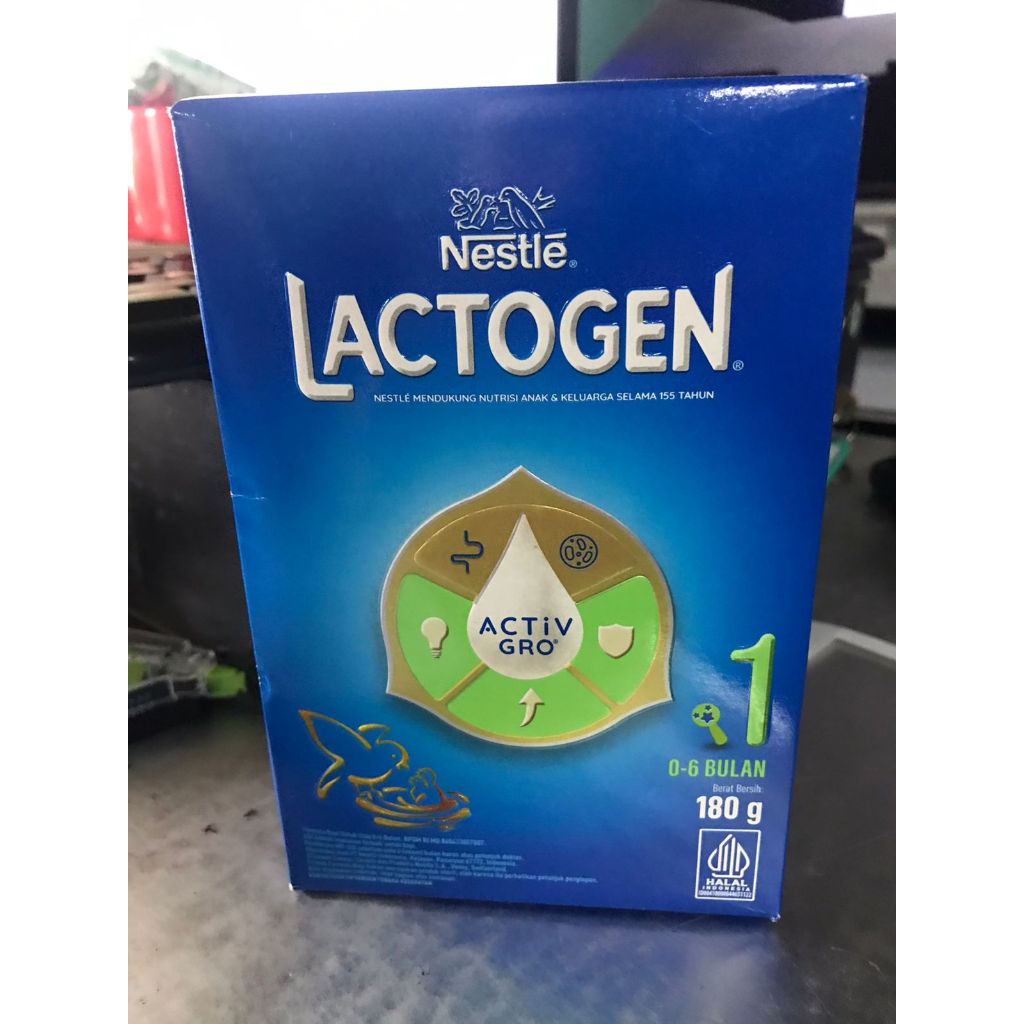 Jual susu Lactogen 1 180Gr 0-6 bulan | Shopee Indonesia