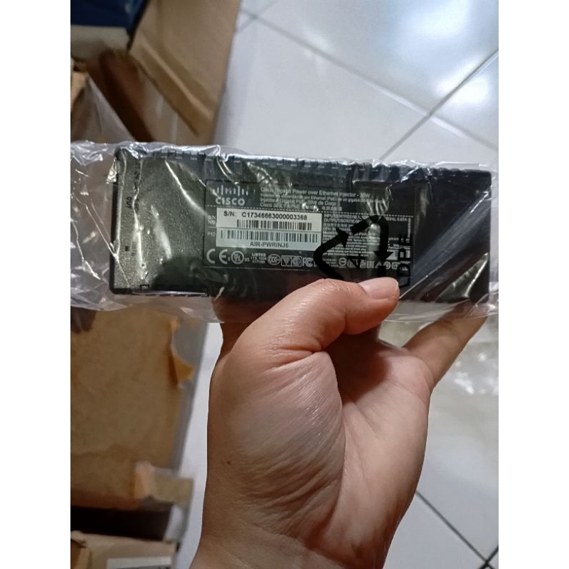 Jual cisco AIR-PWRINJ6 CISCO gigabit poe injector 30w baru | Shopee ...