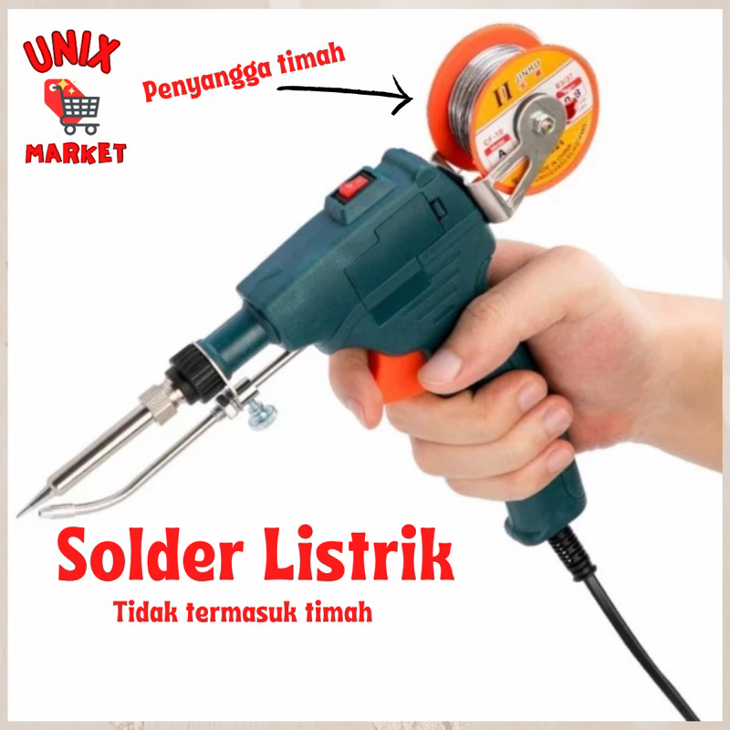 pemula memilih solder timah dengan alat elektronik