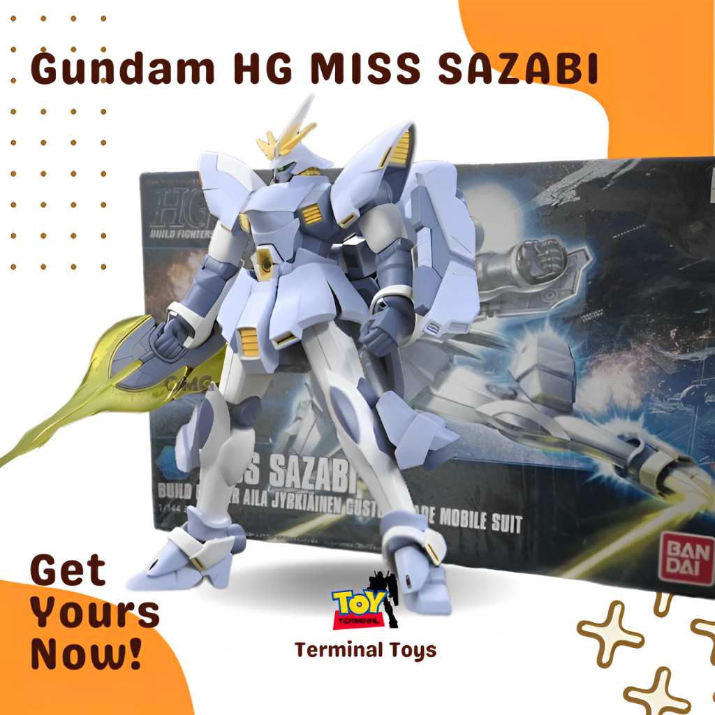 Jual Gundam HG Miss Sazabi Build Fighter | Shopee Indonesia