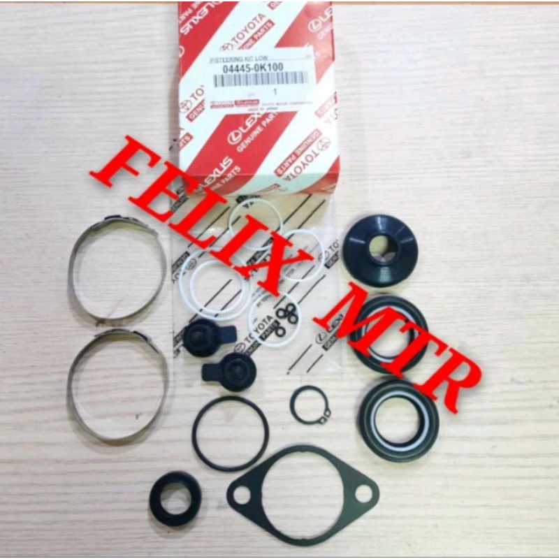 Jual SEAL REPAIR KIT RACK POWER STEERING BAWAH TOYOTA INNOVA BENSIN ...