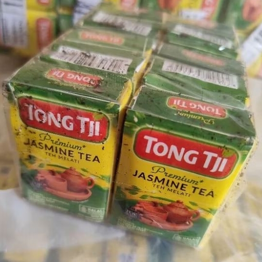 Jual TONG TJI PREMIUM JASMINE TEA *Kecil* 1 SLOP (5 Pack isi 10 pcs x ...