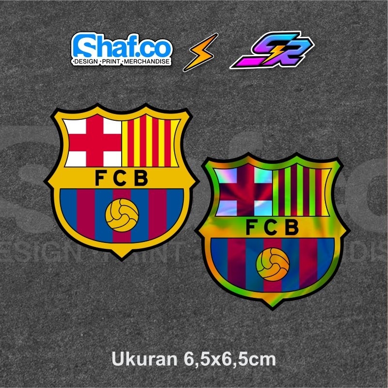 Jual STICKER BARCELONA /FCB VINYL HOLOGRAM KEREN VIRAL | Shopee Indonesia