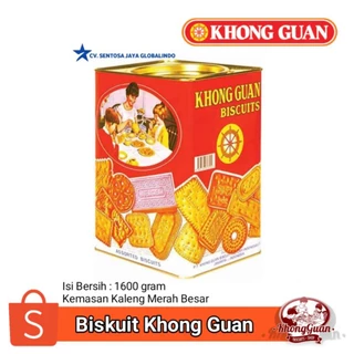 その他 Biskuit konghuan kaleng 1,7kg Biskuit Kongguan Kaleng Tanggung Gratis Ongkir 🔥 Harga