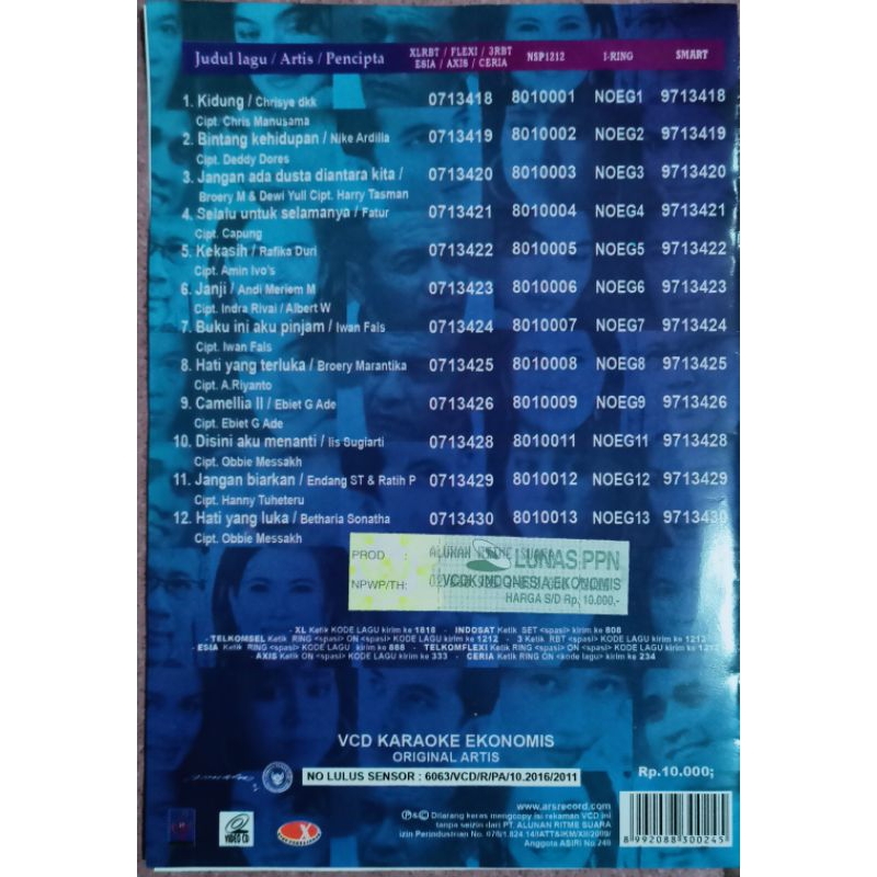 Jual VCD original kompilasi number one | Shopee Indonesia