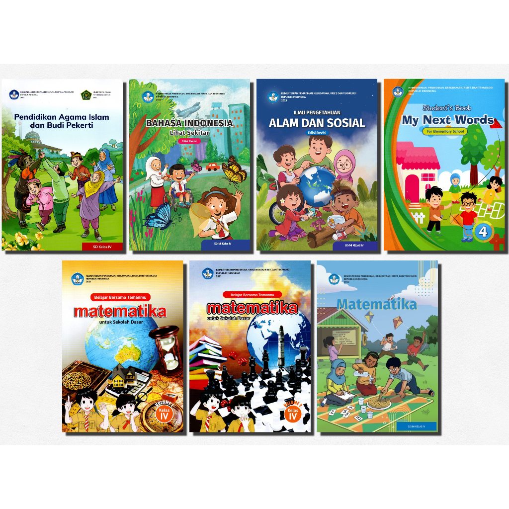 Jual Buku Kurikulum Merdeka Kelas 4 (1 SET SEMUA MAPEL) | Shopee Indonesia