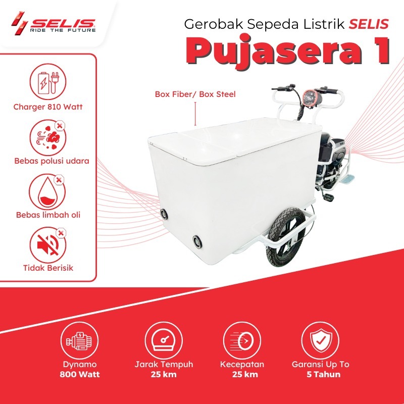 Jual Gerobak Listrik Selis Pujasera 1 - Gerobak Makanan/Minuman ...