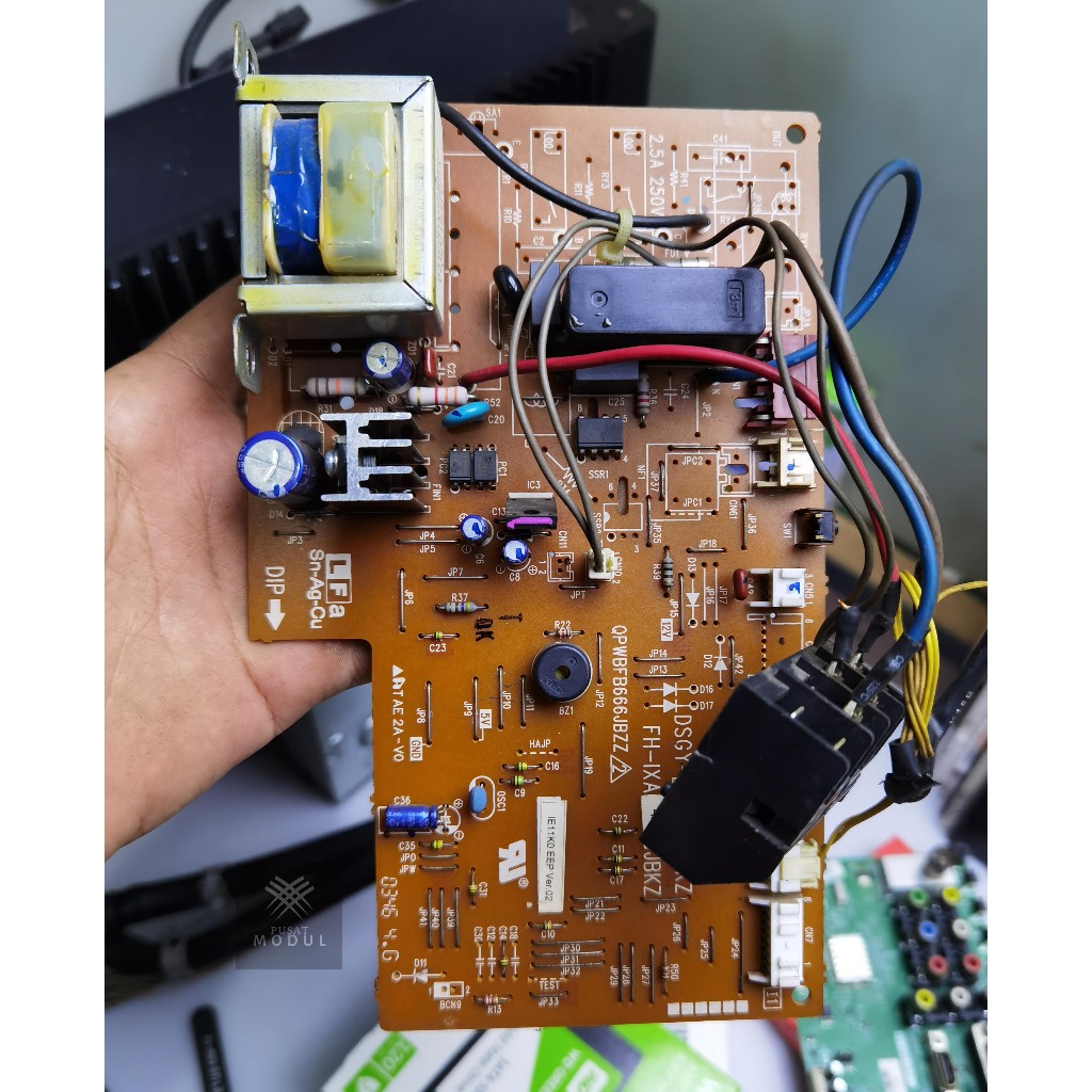Jual modul pcb ac sharp inverter / modul inverter indoor sharp / sharp ...
