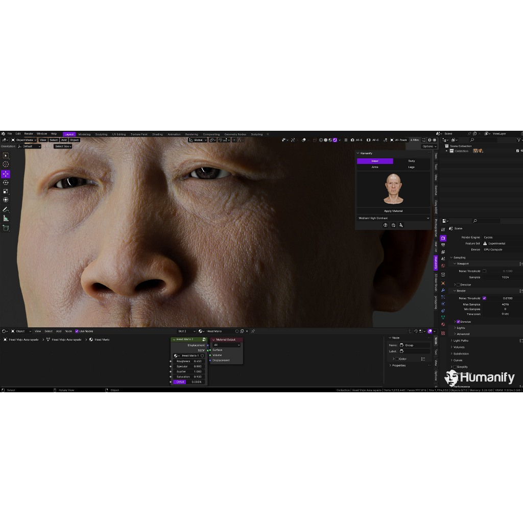 Jual 3D Blender - Humanify - 060624 | Shopee Indonesia