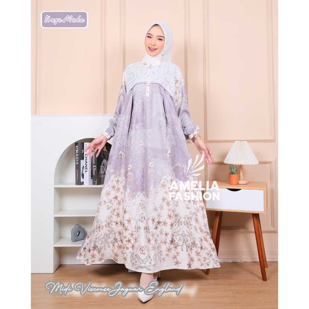 knee length dresses for ladies Amelia Midi Dress main image 1