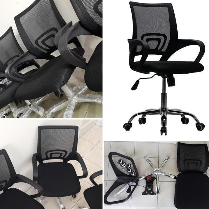 Jual Kursi Kantor Astrovis Asc 809 Hitam | Shopee Indonesia