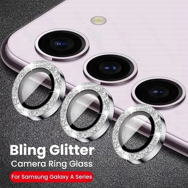 Jual 1 Set RING GLITTER Camera Samsung A55 A35 A25 A15 A05s A54 A34 A24 ...