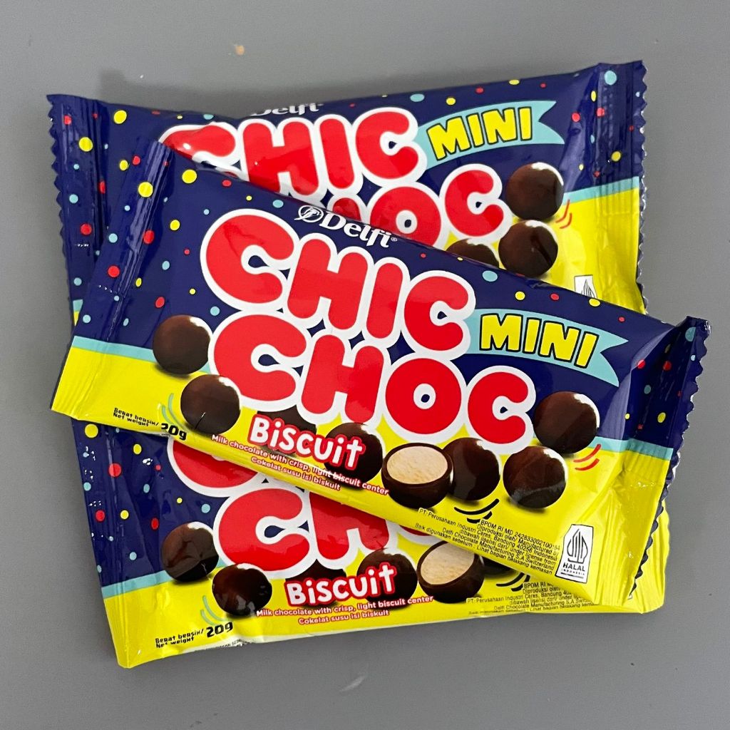 Jual DELFI CHIC CHOC MINI 20 GR ( BOX / 20 PC ) | Shopee Indonesia