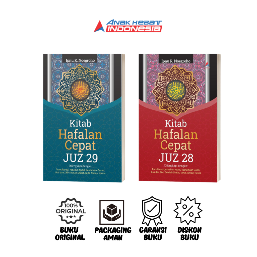 Buku Kitab Hafalan Cepat Juz 28 & 29 - Anak Hebat Indonesia